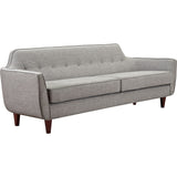 NyeKoncept Agna Sofa | Walnut/Aluminium Gray 223395-B