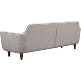 NyeKoncept Agna Sofa | Walnut/Aluminium Gray 223395-B