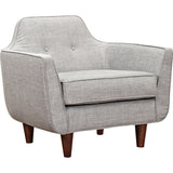 NyeKoncept Agna Armchair | Walnut/Aluminium Gray 223396-B