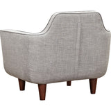 NyeKoncept Agna Armchair | Walnut/Aluminium Gray 223396-B