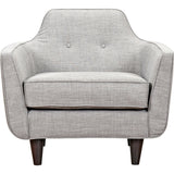 NyeKoncept Agna Armchair | Black/Aluminium Gray 223396-C