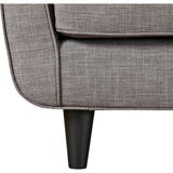 NyeKoncept Agna Armchair | Black/Aluminium Gray 223396-C