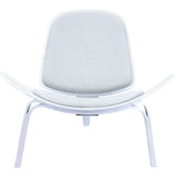NyeKoncept Shell Chair | White/Gray 224430-A