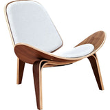NyeKoncept Shell Chair | Walnut/Gray 224430-B