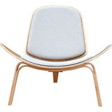 NyeKoncept Shell Chair | Natural/Gray 224430-C