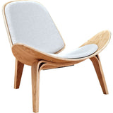 NyeKoncept Shell Chair | Natural/Gray 224430-C
