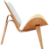 NyeKoncept Shell Chair | Natural/Gray 224430-C
