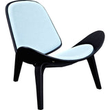 NyeKoncept Shell Chair | Black/Glacier Blue 224431-D