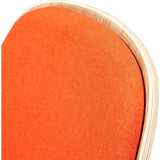 NyeKoncept Shell Chair | Natural/Retro Orange 224433-C