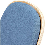 NyeKoncept Shell Chair | Natural/Dodger Blue 224434-C