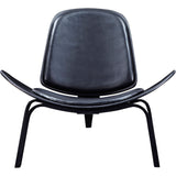 NyeKoncept Shell Chair | Black/Milano Black 224436-D