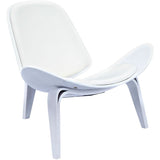 NyeKoncept Shell Chair | White/Milano White 224437-A
