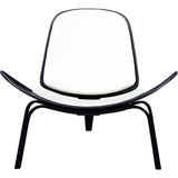 NyeKoncept Shell Chair | Black/Milano White 224437-D