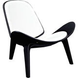 NyeKoncept Shell Chair | Black/Milano White 224437-D