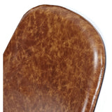 NyeKoncept Shell Chair | White/Weathered Whiskey 224440-A