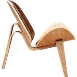 NyeKoncept Shell Chair | Natural/Weathered Whiskey 224440-C