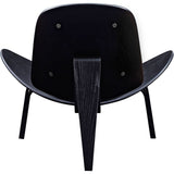 NyeKoncept Shell Chair | Black/Weathered Blue 224442-D