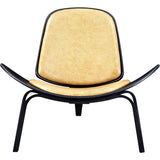 NyeKoncept Shell Chair | Black/Aged Maple 224443-D