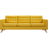 NyeKoncept Mina Sofa | Natural/Papaya Yellow 224449-A