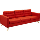NyeKoncept Mina Sofa | Natural/Retro Orange 224451-A