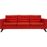 NyeKoncept Mina Sofa | Walnut/Retro Orange 224451-B