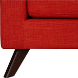 NyeKoncept Mina Sofa | Walnut/Retro Orange 224451-B