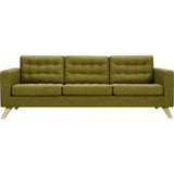 NyeKoncept Mina Sofa Set | Natural/Avocado Green 224482-A