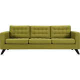 NyeKoncept Mina Sofa Set | Black/Avocado Green 224482-C
