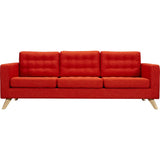 NyeKoncept Mina Sofa Set | Natural/Retro Oranege 224484-A