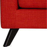 NyeKoncept Mina Sofa Set | Black/Retro Oranege 224484-C