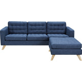 NyeKoncept Mina Sofa Set | Natural/Stone Blue 224485-A