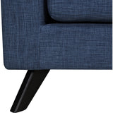 NyeKoncept Mina Sofa Set | Black/Stone Blue 224485-C