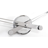 Nomon Axioma MINI I Clock | Chromed Box