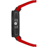 Brera Milano Granturismo Gt2 Chronograph Quartz Watch | Stainless Steel/IP Black/Red Strap