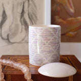 L'or de Seraphine Lori Weitzner Asana Ceramic Jar Candle