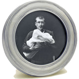 Match Pewter Lugano Round Frame
