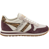 Gola Women's Daytona Safari Sneakers | Off White/Windsor Wine
