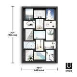 Umbra Pixie Multi Picture Wall Frame - Blackwood