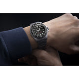 Spinnaker Tesei - Titanium SP-5084-11 Automatic Watch | Black/Titanium