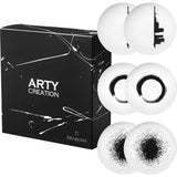 Degrenne Arty Creation Round Plate 8" | Set of 6