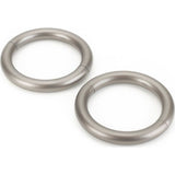 Umbra Halo Holdback Rings Set of 2 | Nickel