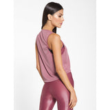 Koral Trinket Marlow Crepe Tank - Rosewood