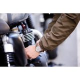 Armogan Regalia S-87 Chronograph Watch | Silvered White