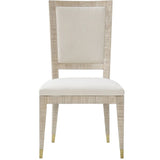 Sonder Living Raffles Dining Chair | Natural & Norman Ivory
