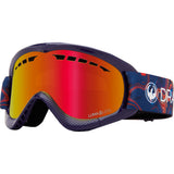 Dragon Dxs Alternative Fit Goggle Swirl - Lumalens Red Ion