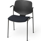 Mater Furniture Nova Sea with Armrest | Black/Recycled Fishnet & Hard Plastic