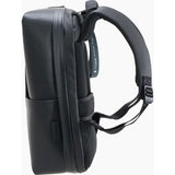 Cote & Ciel Sormonne Allura Recycled Leather Backpack | Black