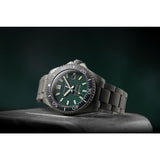 Spinnaker Tesei - Titanium SP-5084-33 Automatic Watch | Green/Titanium