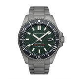 Spinnaker Tesei - Titanium SP-5084-33 Automatic Watch | Green/Titanium