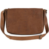 Moore & Giles Reclaimed leather Messenger | Heirloom Oak